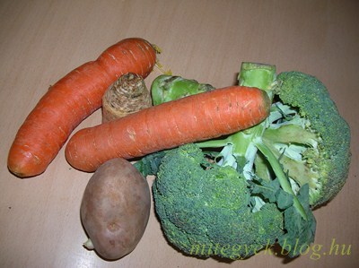 Brokkoli és más zöldségek