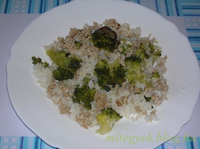 Rakott brokkoli (tejmentes, tejfehérje mentes, szójamentes, gluténmentes, tojásmentes, laktózmentes)