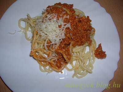 Paradicsomos spagettiszósz (tejmentes, tejfehérje mentes, laktózmentes, szójamentes, gluténmentes, tojásmentes)